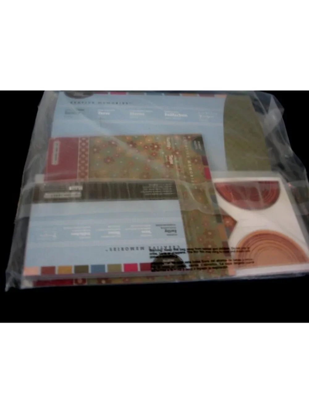 Creative Memories 2008 12X12 Earthy Power Palette System Pack